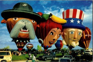 Specialty Balloons, Soukub-Thomas Balloon Museum Tyndall SD Postcard I65
