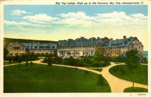 Poconos, Pennsylvania - The Sky Top Lodge - in 1945