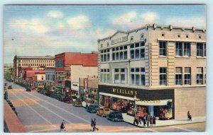 ALBUQUERQUE, New Mexico NM ~ ROUTE 66 Central Avenue Street Scene 1940s Postcard