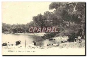 Old Postcard Hyeres Le Niel Giens