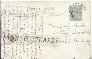 Genealogy Postcard - Slater - King Edward Road - South Hackney - London - 8789A