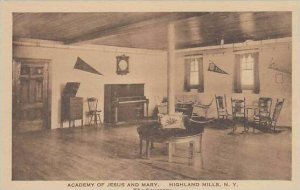 New York Highland Mills Academy Of Jesus And Mary The Snuggery Albertype