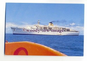 LN0483 - Sitmar Liner - Fairstar off Isle of Pines , New Caledonia - postcard