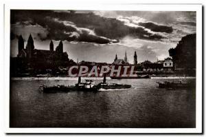 Postcard Modern Adend Speyer Am Rhein Boat