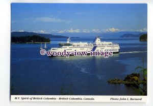 FE2011 - Canadian B C Ferry - Spirit of British Columbia - postcard