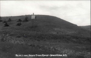 Grand Etang Nova Scotia Lighthouse Real Photo Postcard