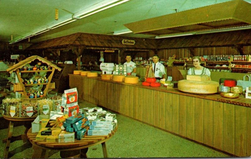 Michigan Frankenmuth Cheese House Swiss Colony Store 1981