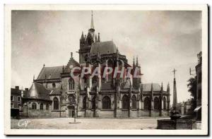 Modern Postcard La Ferte Bernard Church of Our Lady of the Marshes of view & ...