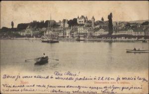 Nyon Switzerland 1906 Used Postcard