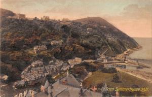 uk3722 lynton and lynmouth devon real photo uk