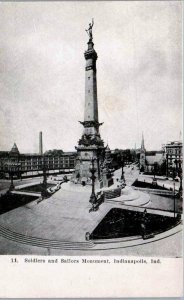 Indianapolis, Indiana - The Soldiers and Sailors Monument - c1908