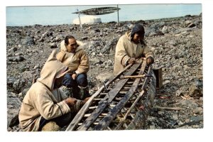 Inuit, Building a Kayak, Canada