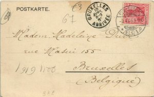 CPA STRASBOURG Hauptpostamt (805937)