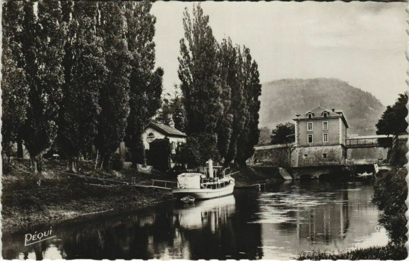 CPA BESANCON-les-BAINS - Le Canal et Moulin St-Paul (131236)