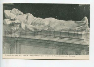 438001 FRANCE Dreux Chapelle Saint-Louis tomb Duc de Nemours Vintage postcard