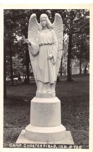 J46/ Chesterfield Indiana RPPC Postcard c1940s Camp Chesterfield  23