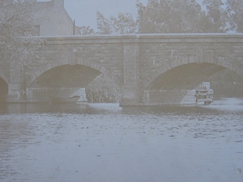 Leicestershire BARROW ON SOAR River & Bridge c1905 RP Postcard