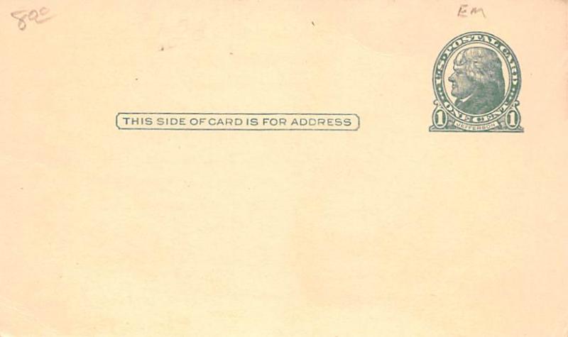 Advertising Post Card Pedwin Baldwyn, Miss. USA Unused