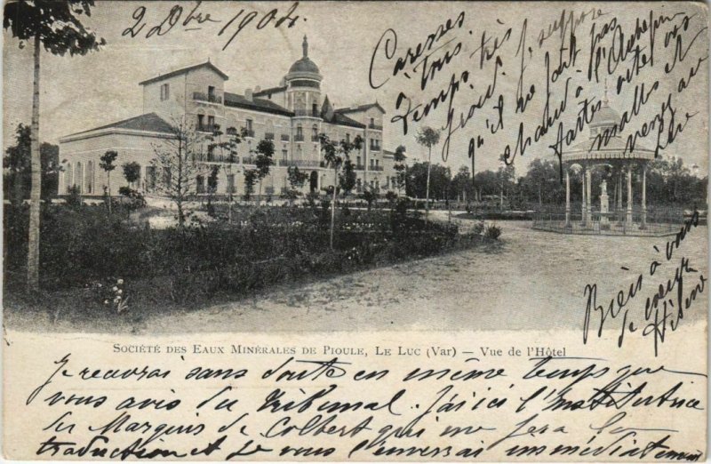 CPA LE LUC Vue de l'Hotel - Societe des Eaux Minerales de Pioule (1111070)