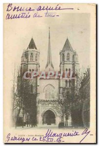 CARTE Postale Old Dijon Saint Benigne