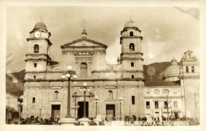 colombia, BOGOTA, La Catedral (1920s) RPPC Postcard