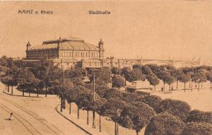 B94866 stadthalle mainz a rhein  germany