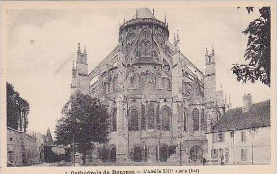 France Bourges Cathedrale L'Abside XIII siecle