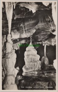 Somerset Postcard - Cheddar, The Pagoda, Cox's Cave - Geology RS33006