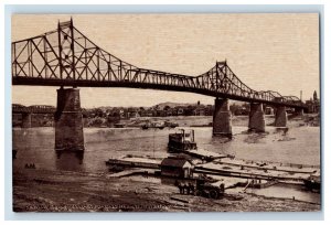 C1910 Central Bridge Newport Ky. Postcard P173E