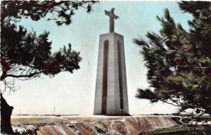 BF34478 portugal almada monumento a cristo rei frente a lisboa  front/back scan