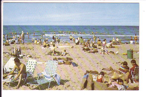 Swimming and Sunbathing, Cavendish Beach, Prince Edward Island