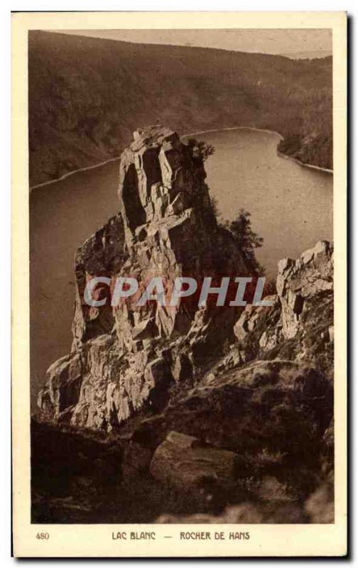 Postcard Old White Rock Lake by Hans