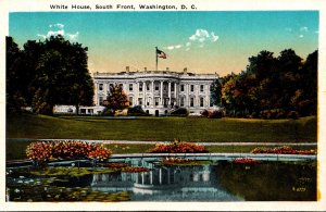Washington D C The White House South Front