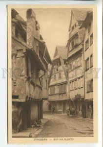 438026 FRANCE Strasbourg herbal baths Vintage postcard