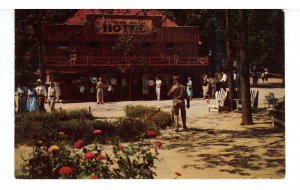 IN - Angola. Buck Lake Ranch Amusement Park, Cypress Gulch Hotel ca 1953