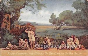 Religion Postcard  Adam