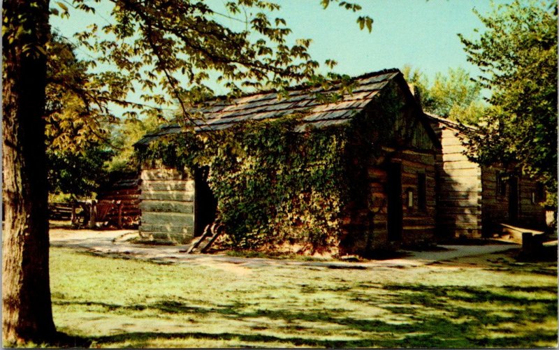 Illinois, Lincoln's New Salem - Onstot's Cooper Shop & Residence - [IL-269]