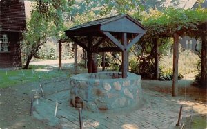 Wishing Well in Salem, MA House of Seven Gables.