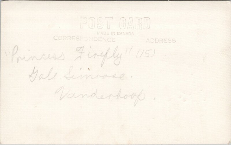 Kenny Dam Vanderhoof BC 3 Men Aluminum Co of Canada Real Photo Postcard E67