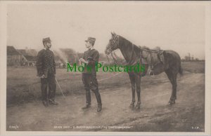 Military Postcard-Soldiers and Horse,E.Berne-Bellecour Au Cantonnement RS31886