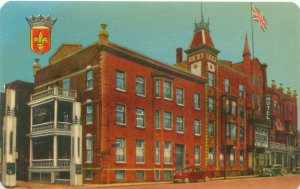 Three Rivers Quebec Canada Chateau du Blois Vintage Chrome Postcard