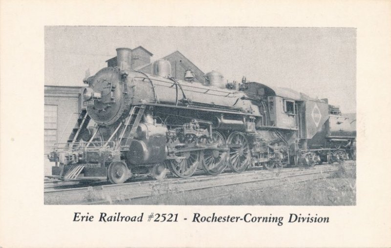 Erie Railroad # 2521 in 1941 - Rochester Corning Trains NY, New York