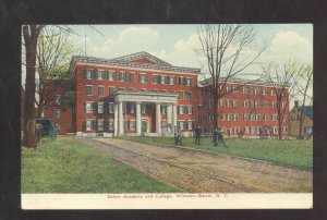 WINSTON SALEM NORTH CAROLINA SALEM ACADEMY COLLEGE VINTAGE POSTCARD NC