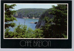 Smelt Brook Area, Cape Breton, Nova Scotia, Chrome Postcard