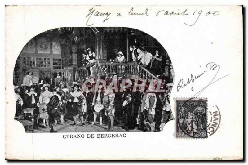 Postcard Old Theater Cyrano de Bergerac