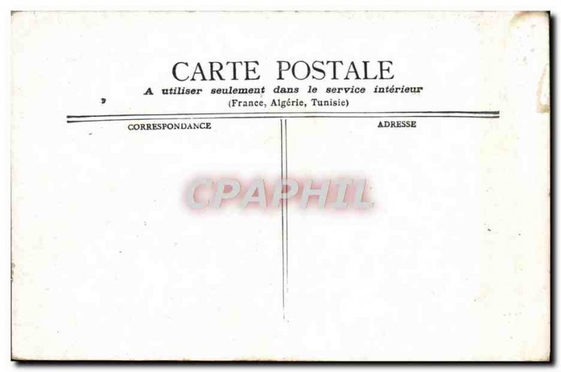 Old Postcard Paris Banque De France