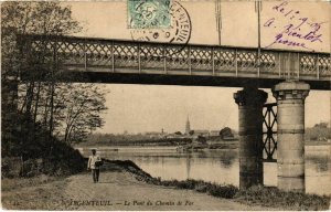 CPA ARGENTEUIL - Le Pont du Chateau de Fer (107216)