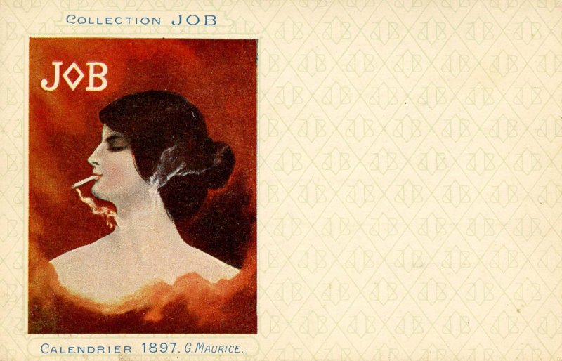 Advertising - JOB Cigarettes, Calendrier 1897.  Artist: G. Maurice