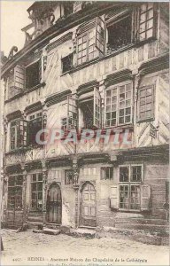 Postcard Old Rennes Ancient House of Chaplains of the Cathedral