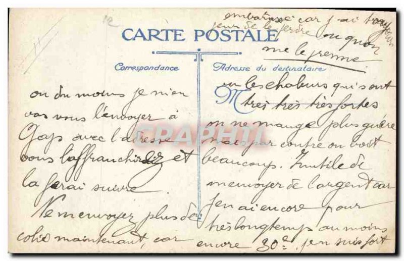 Postcard Former Army General Joffre